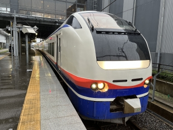 上越妙高駅から長岡駅の乗車記録(乗りつぶし)写真