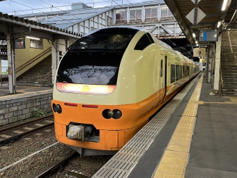 酒田駅から秋田駅の乗車記録(乗りつぶし)写真