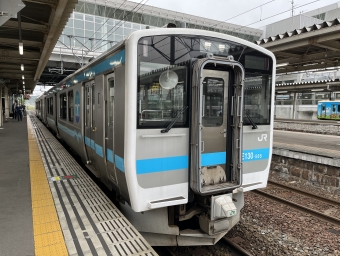 八戸駅から久慈駅の乗車記録(乗りつぶし)写真