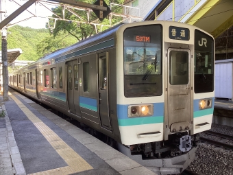 高尾駅から石和温泉駅:鉄道乗車記録の写真