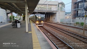 須磨海浜公園駅から大阪駅の乗車記録(乗りつぶし)写真