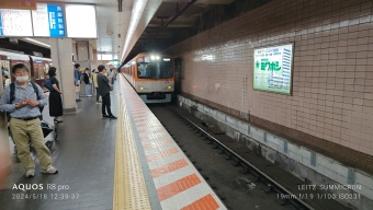 新開地駅から月見山駅の乗車記録(乗りつぶし)写真