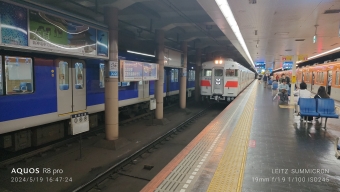 高速神戸駅から山陽姫路駅の乗車記録(乗りつぶし)写真
