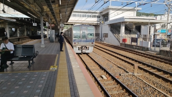 須磨駅から六甲道駅の乗車記録(乗りつぶし)写真