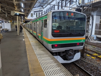 小山駅から新宿駅:鉄道乗車記録の写真