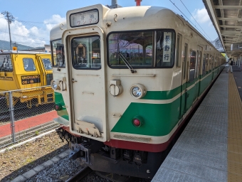 篠ノ井駅から長野駅の乗車記録(乗りつぶし)写真