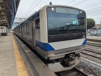 原ノ町駅からいわき駅の乗車記録(乗りつぶし)写真