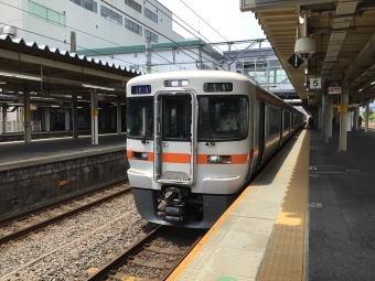 大垣駅から岐阜駅の乗車記録(乗りつぶし)写真