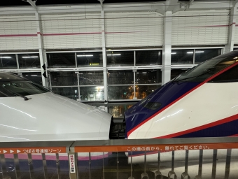 從福島站到東京站の乗車記録(乗りつぶし)写真