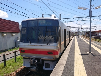 佐屋駅から津島駅の乗車記録(乗りつぶし)写真