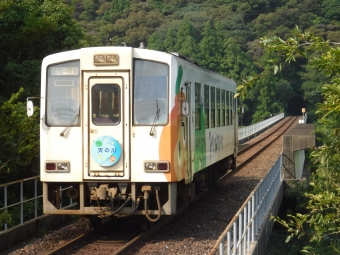 甲浦駅から海部駅の乗車記録(乗りつぶし)写真