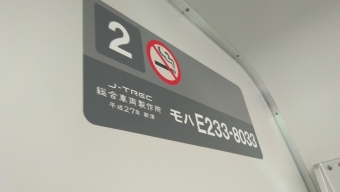 立川駅から川崎駅の乗車記録(乗りつぶし)写真