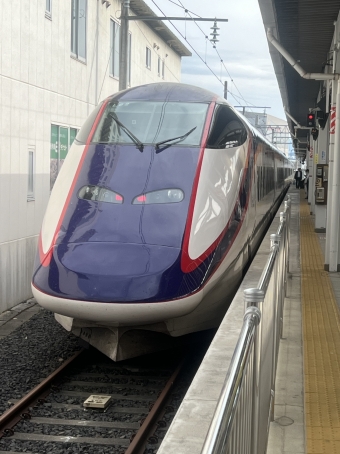 山形駅から東京駅の乗車記録(乗りつぶし)写真