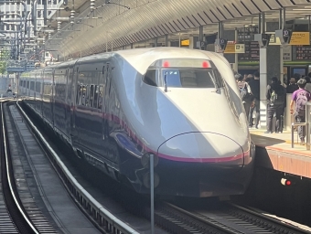 東京駅から山形駅の乗車記録(乗りつぶし)写真