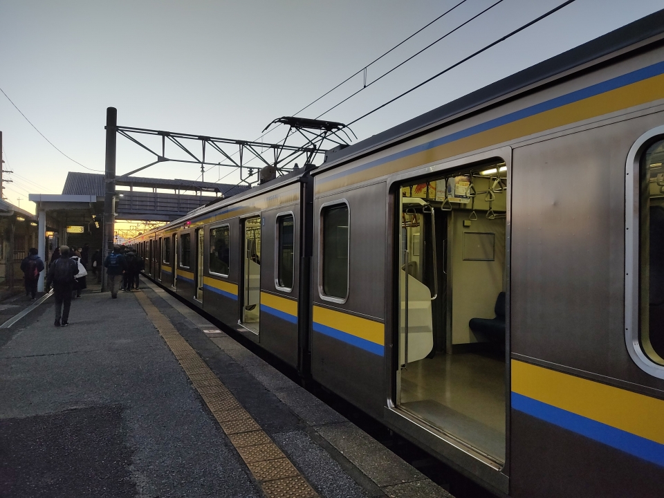 鉄道乗車記録「成田駅から松岸駅」乗車した列車(外観)の写真(4) by YuukiToono 撮影日時:2022年01月