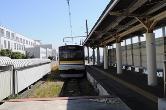 海芝浦駅から鶴見駅の乗車記録(乗りつぶし)写真