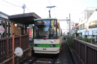 三ノ輪橋停留場から早稲田停留場:鉄道乗車記録の写真