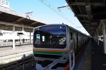 茅ケ崎駅から国府津駅:鉄道乗車記録の写真