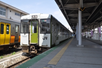 米沢駅から今泉駅:鉄道乗車記録の写真