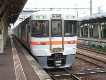 名古屋駅から富田駅の乗車記録(乗りつぶし)写真