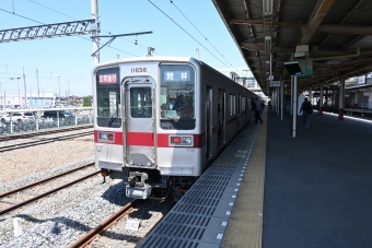 久喜駅から館林駅の乗車記録(乗りつぶし)写真