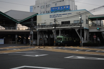 びわ湖浜大津から京阪山科駅の乗車記録(乗りつぶし)写真