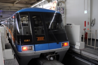 モノレール浜松町駅から昭和島駅の乗車記録(乗りつぶし)写真