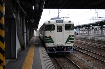 秋田駅から男鹿駅:鉄道乗車記録の写真