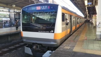 中野駅から荻窪駅の乗車記録(乗りつぶし)写真