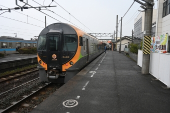 壬生川駅から松山駅の乗車記録(乗りつぶし)写真
