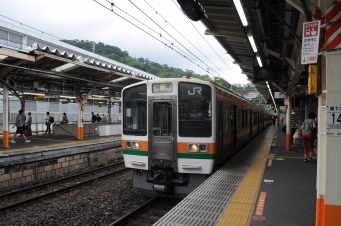 熱海駅から沼津駅の乗車記録(乗りつぶし)写真