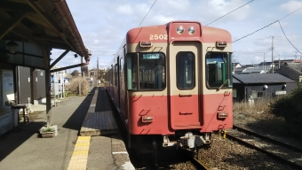 仲ノ町駅から外川駅の乗車記録(乗りつぶし)写真