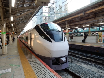 水戸駅から東京駅の乗車記録(乗りつぶし)写真
