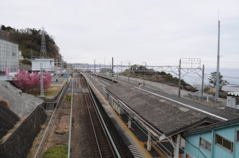 小田原駅から根府川駅の乗車記録(乗りつぶし)写真