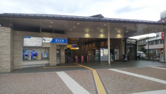 東北沢駅から豪徳寺駅の乗車記録(乗りつぶし)写真