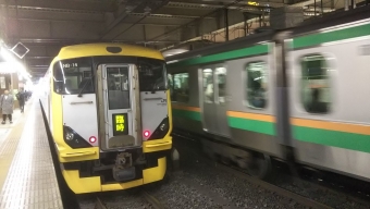 大宮駅から勝浦駅の乗車記録(乗りつぶし)写真