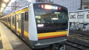川崎駅から武蔵溝ノ口駅の乗車記録(乗りつぶし)写真