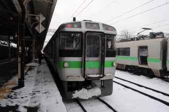 手稲駅から小樽駅:鉄道乗車記録の写真