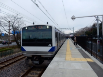 偕楽園駅から水戸駅の乗車記録(乗りつぶし)写真