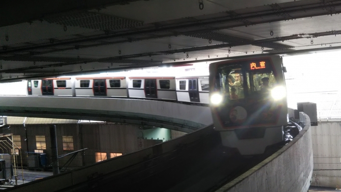 鉄道乗車記録の写真:乗車した列車(外観)(1)          「大宮駅に入線する乗車車両」