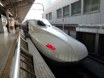 新富士駅から東京駅の乗車記録(乗りつぶし)写真