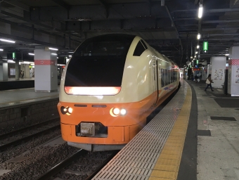 仙台駅から福島駅の乗車記録(乗りつぶし)写真