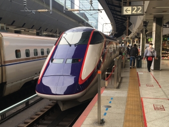 東京駅から福島駅:鉄道乗車記録の写真