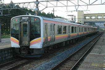 村上駅から坂町駅の乗車記録(乗りつぶし)写真