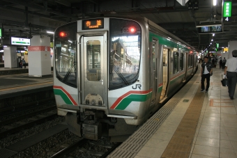 東北福祉大前駅から仙台駅の乗車記録(乗りつぶし)写真