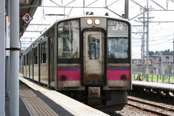 横手駅から大曲駅:鉄道乗車記録の写真