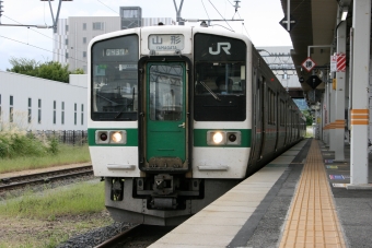 米沢駅からかみのやま温泉駅の乗車記録(乗りつぶし)写真