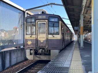 桐生駅から間藤駅の乗車記録(乗りつぶし)写真