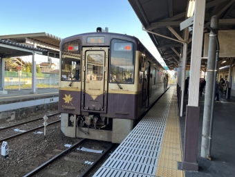 大間々駅から桐生駅の乗車記録(乗りつぶし)写真