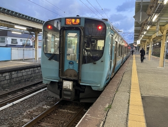 青森駅から浅虫温泉駅の乗車記録(乗りつぶし)写真